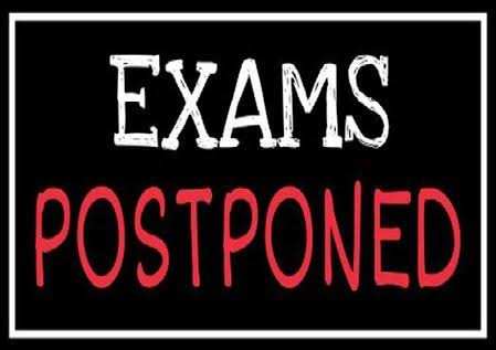 Kashmir University Postpones All Exams Scheduled for Today postponed 2 swipse